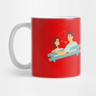 Love Bench Mug